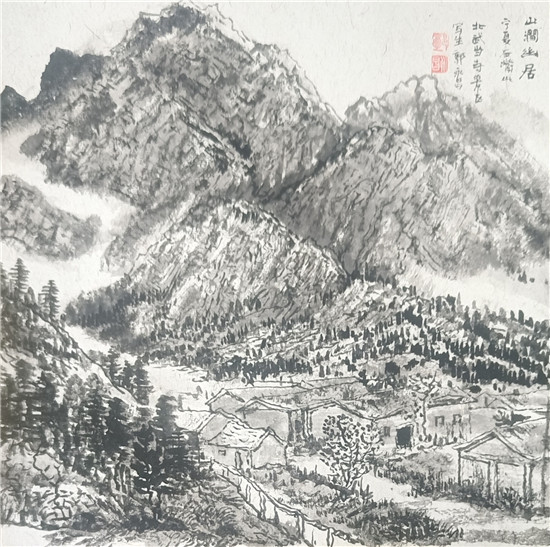 郭永昌写生作品