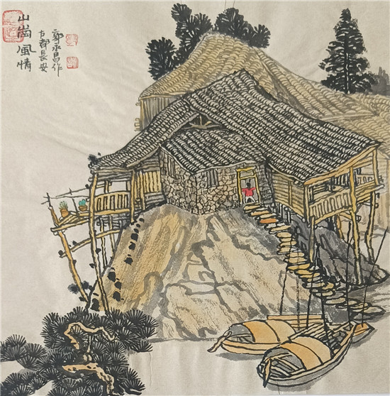 郭永昌国画作品