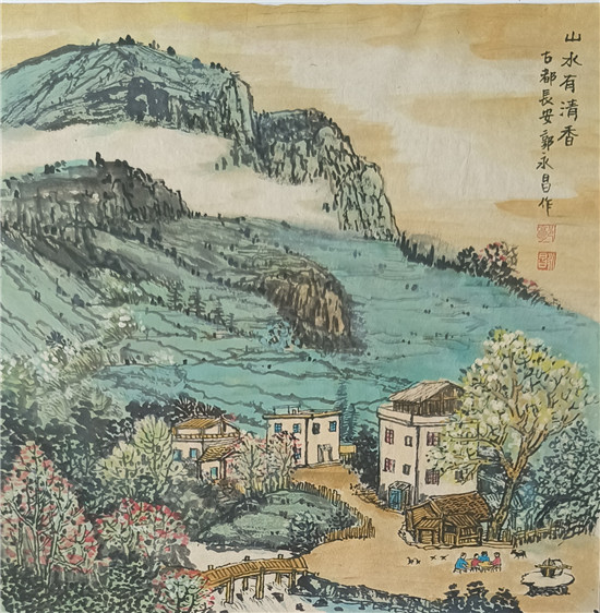 郭永昌国画作品
